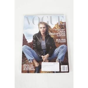 2023' Vogue April Cara Delevingne Magazine